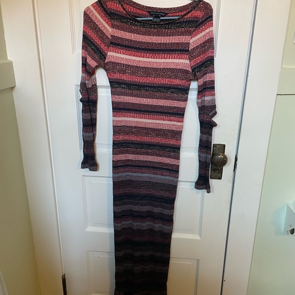 French Connection Bintan Dégradé Rib Dress - Picture 4 of 5